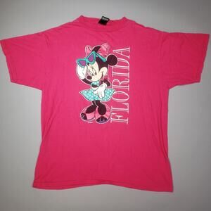Vintage 90s Mickey Unlimited Minnie Florida tee Womens Large